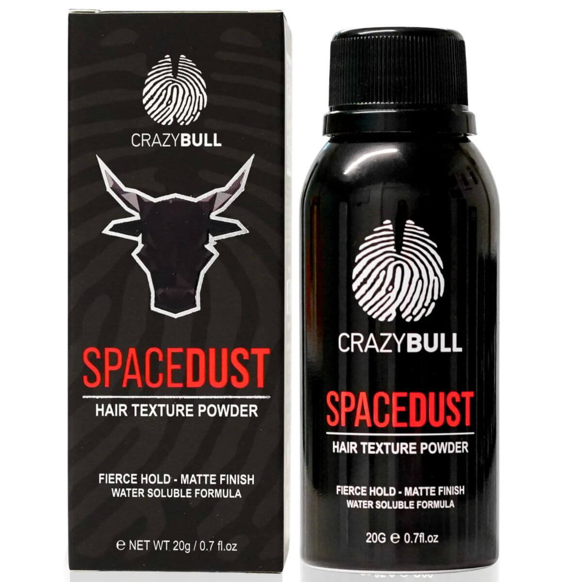 Crazy Bull Space Dust 20 g puder do włosów zwiększający objętość